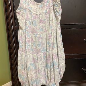 Free People Printed Crush and Blush Romper